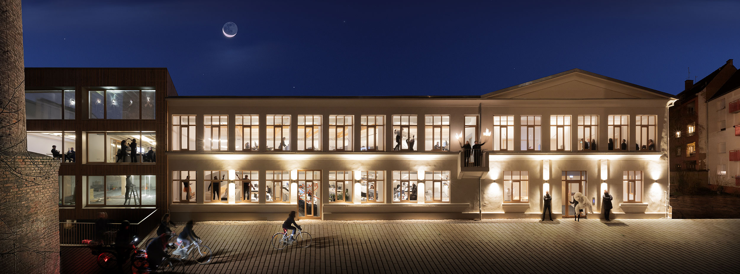 Bureaux d'Oslo architectes et son équipe à Strasbourg